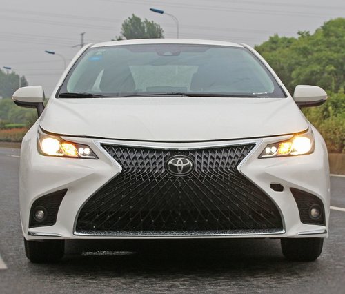 适用于2019-21新卡罗拉改装雷克萨斯前杠 中网 后杠 尾嘴LS大包围