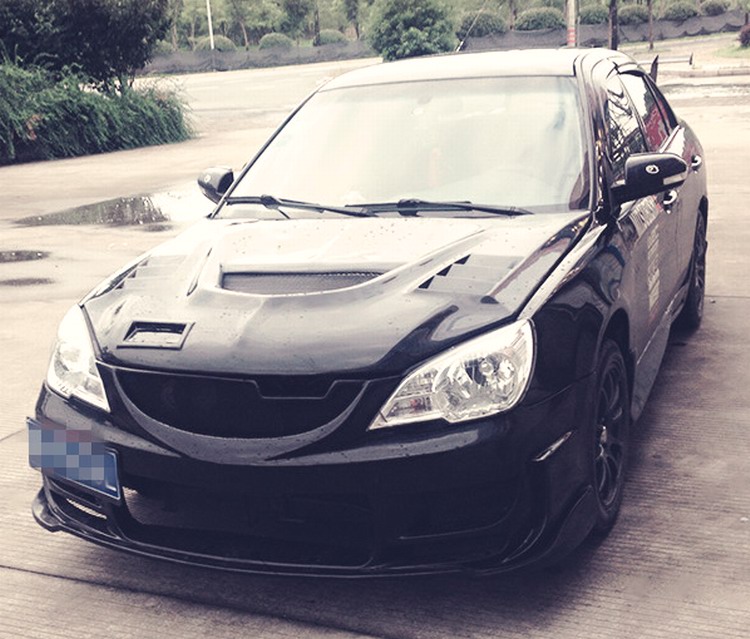 适用东南菱悦V3战斗版大包围汽车改装件前杠后杠侧裙机盖 叶子板