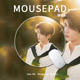 张凌赫鼠标垫清新治愈干净阳光帅气大男孩水墨核桃应援桌面滑鼠垫