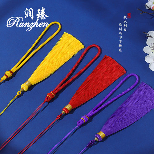 手把件挂绳diy组合手工文玩手把件锦纶菠萝结汽车包装挂件小吊穗