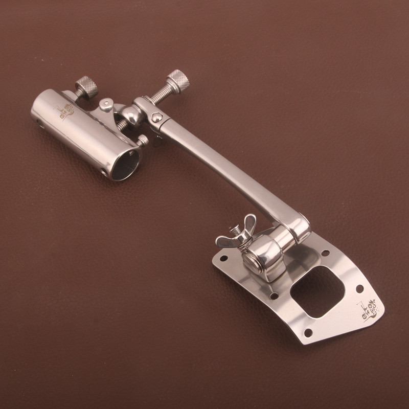 智钓者不锈钢钓箱配件零晃动拐角炮台加厚支架加长渔具垂钓鱼用品