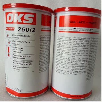 德国OKS250高温白油脂白色螺纹防