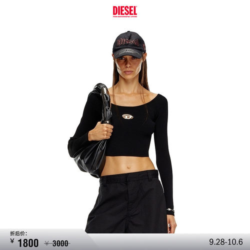 DIESEL女士长袖针织衫