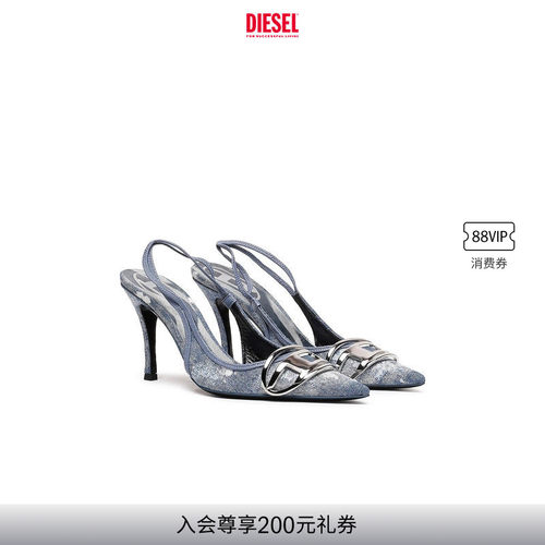 设计感小众细跟凉鞋Diesel