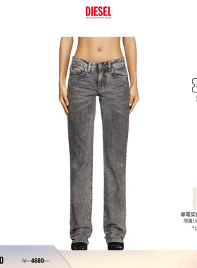 [折扣]DIESEL女士D-GIANNA低腰修身微喇牛仔裤A168560ABDI