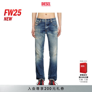 VYL中腰合身直筒牛仔裤 25早秋D 新款 A1579809M55 DIESEL男士