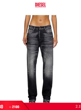 [折扣]DIESEL女士D-ARK低腰合身直筒休闲牛仔裤A0701909L50