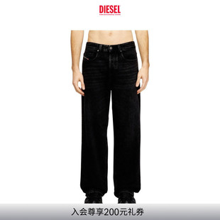 [经典]DIESEL男士D-MACRO宽松阔腿牛仔裤A1282109P09