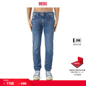 折扣 DIESEL男士 SLEENKER紧身低腰牛仔裤 铅笔裤 A0359409C01