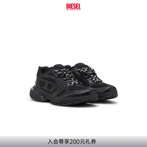 DIESEL男士系带网面运动鞋休闲鞋Y03593P8136
