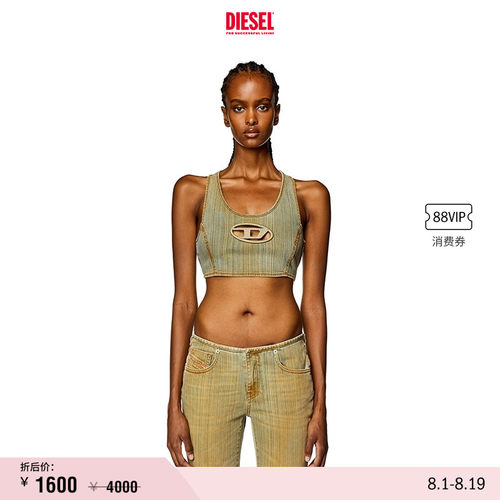 Diesel时装秀系列镂空背心