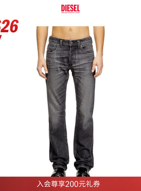 [新款]DIESEL男士26早春LARKEE低腰合身直筒牛仔裤00C06P09N49