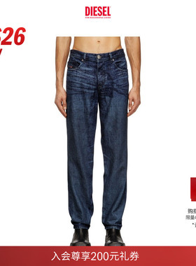 [新款]DIESEL男士26早春D-FINITIVE合身直筒牛仔裤A20155007CV