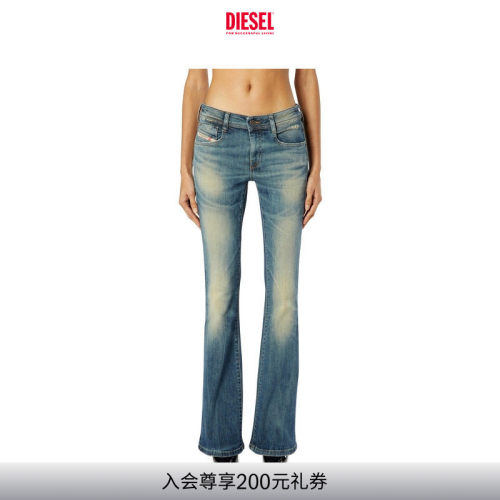 DIESEL女士26早春微喇牛仔裤