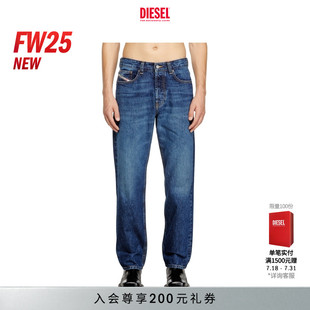 MACS中腰合身直筒牛仔裤 25早秋D 新款 A1897509I27 DIESEL男士