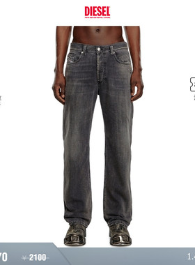 [折扣]DIESEL男士D-MACS中腰合身直筒裤牛仔裤A0414909K14