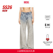 A0692609N93 SIRE低腰宽松阔腿牛仔裤 新款 DIESEL女士26早春D