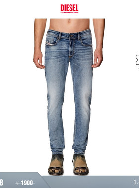 [折扣]DIESEL男士SLEENKER低腰紧身铅笔牛仔裤A035950PFAW