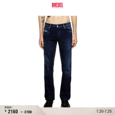 DIESEL男士25早秋直筒牛仔裤