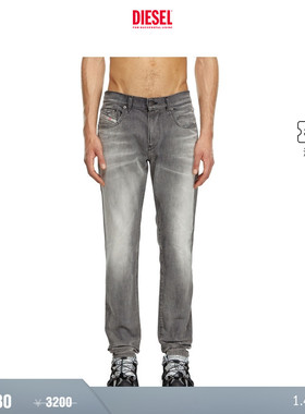 [折扣]DIESEL男士D-STRUKT中腰修身窄脚牛仔裤A0356209J58