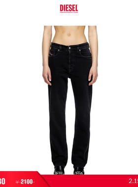 [折扣]DIESEL女士D-ARK低腰合身直筒牛仔裤A0701909M69