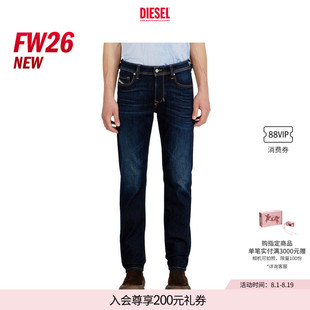 [新款]DIESEL男士26早秋LARKEE低腰合身直筒牛仔裤00SU1W09Q15