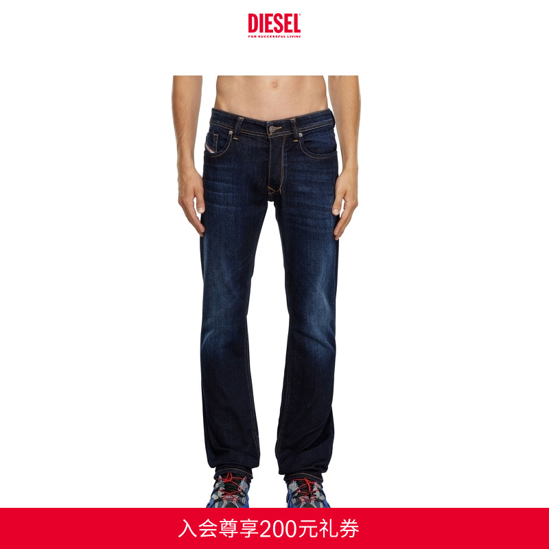DIESEL男士25早秋直筒牛仔裤