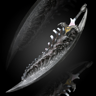 鬼泣5魔剑但丁尼禄斯巴达之刃1：1阎魔cos树脂一体道具武器模型