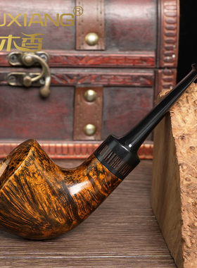 石楠木烟斗男士手工都柏林暖鼻烟斗实木传统老式过滤专用烟具配件