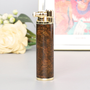 烟斗打火机石楠木充气体男士复古明斜火防烫手创意个性潮烟具专用