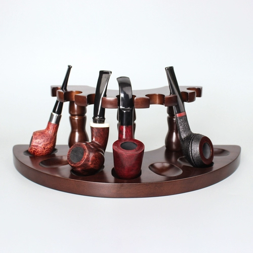 Newbee Pipe Stand Solid Wood Vertical Fean 7-позиционный ковш сидень