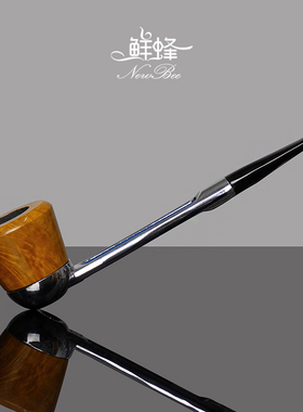 NewBee鲜蜂石楠木烟斗男士手工系统实用小鹰斗实木老式传统过滤具