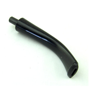 3MM滤芯烟道斗嘴 烟斗烟嘴 榫头7.2MM 石楠木弯式 弯柄收尖型斗柄