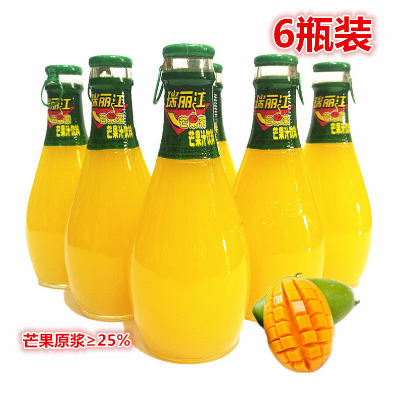 云南瑞丽江果茶饮料芒果汁226ml图片