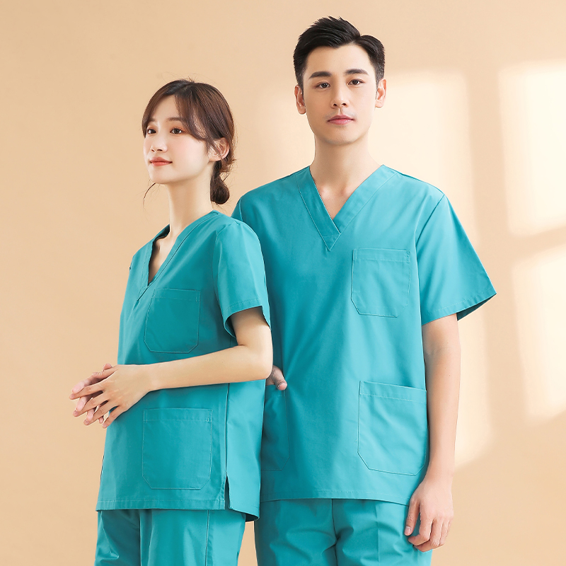 埃玛顿春夏涤棉洗手衣套装手术衣