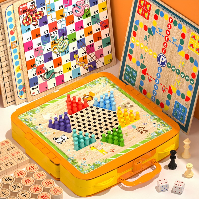 手提箱升級！多功能棋盤套裝