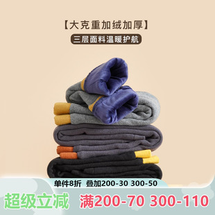 mibi女童加绒打底裤新款秋冬加厚长裤宝宝洋气外穿儿童保暖裤