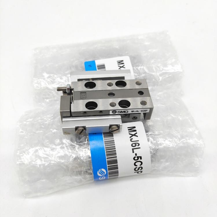 SMC原装滑台气缸MXJ4-5 MXJ6L-10 MXJ8-15 MX4-10 MX8-20 CS CT P