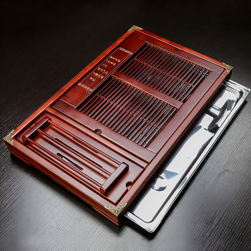 实木茶盘简约柯木功夫茶台