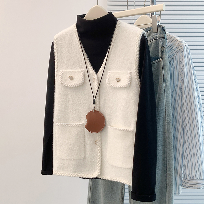 轻奢小香风马夹外套女高级感上衣