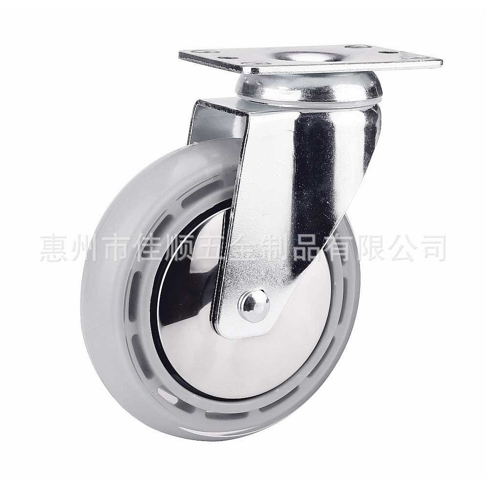 3寸4寸5寸灌注透明聚氨酯轮 万向定向刹车 耐磨PU轮 平板丝杆,基础建材,脚轮/万向轮,淘宝优惠券,粉丝福利购,淘宝优惠卷