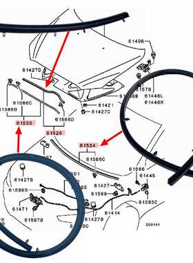 5902A021 5902A078 5902A020 5902A096 5902A098 5908A097胶条