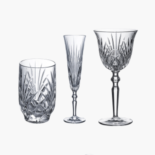 7.5折 德国Nachtmann复古高脚杯水晶红酒杯子香槟杯威士忌杯小众