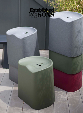 英国Established Sons Butt矮凳户外休闲凳子换鞋凳便携可堆叠