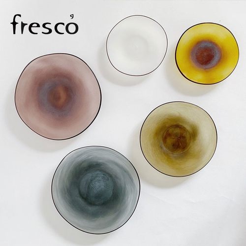 日本Fresco辻野刚设计款玻璃果盘