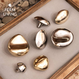 丹麦Ferm 玄关浴室橱柜把手 Living挂钩金属挂衣钩壁挂墙壁衣帽钩