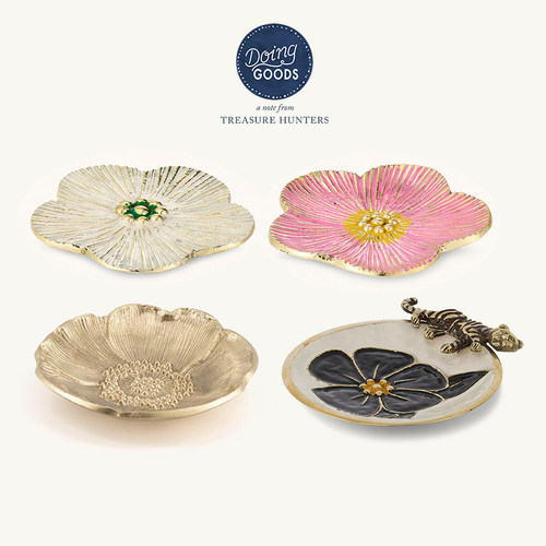 装饰盘摆件首饰玄关钥匙盘收纳碟