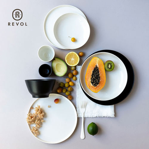 牛排餐盘陶瓷餐具revol