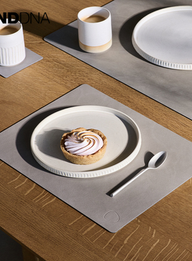 诺瓦生活选物 丹麦Lind Dna皮革西餐垫餐桌隔热垫高级感 防水防油