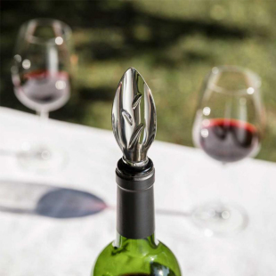 Vin不锈钢倒酒器创意导流防滴漏红酒醒酒器家用 法国L Atelier